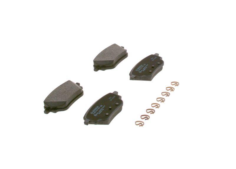 Kit de plaquettes de frein, frein à disque BOSCH 0 986 424 889