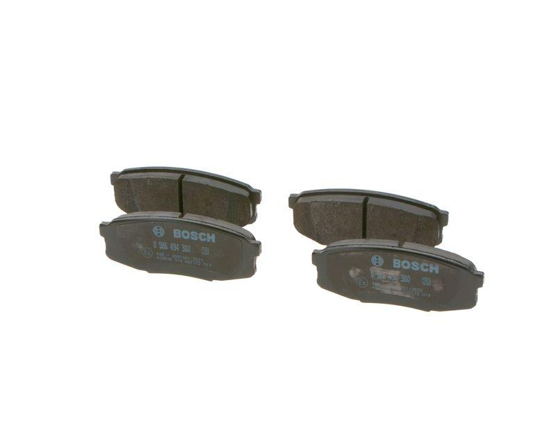 Kit de plaquettes de frein, frein à disque BOSCH 0 986 494 380