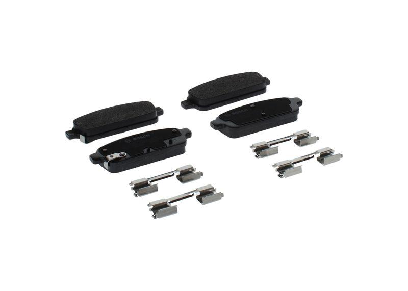 Kit de plaquettes de frein, frein à disque BOSCH 0 986 494 666