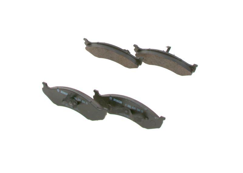 Kit de plaquettes de frein, frein à disque BOSCH 0 986 424 284