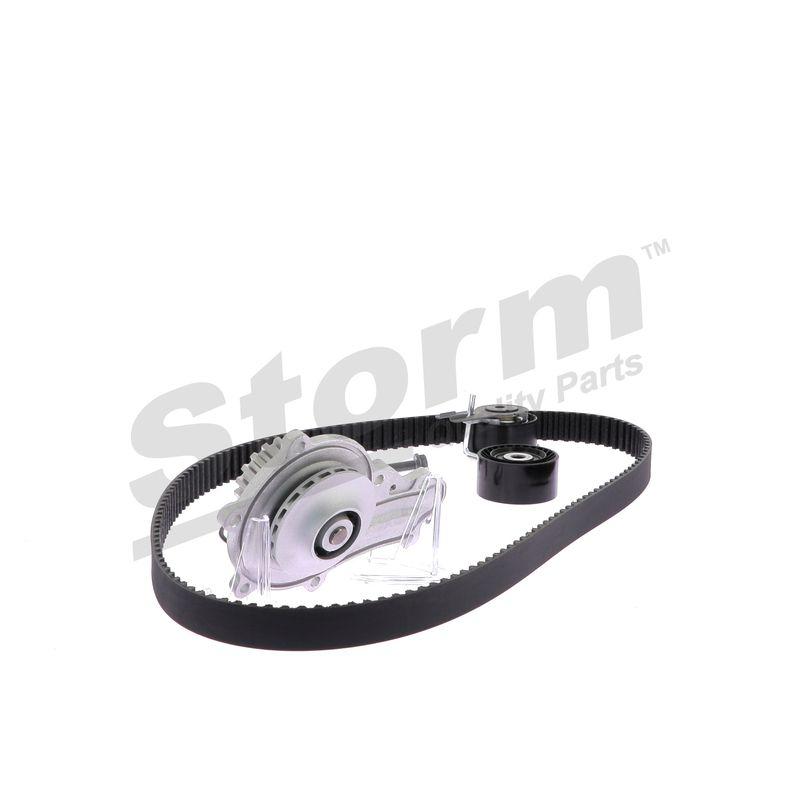 Pompe à eau + kit de courroie crantée STORM QUALITY PARTS 904487KP