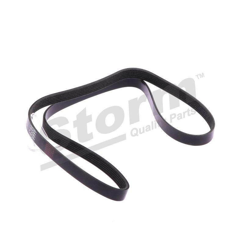 Courroie trapézoïdale à nervures STORM QUALITY PARTS STO6PK1463