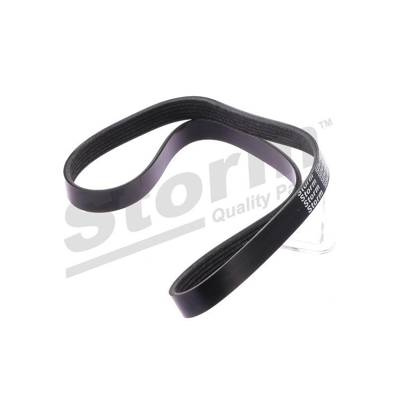 Courroie trapézoïdale à nervures STORM QUALITY PARTS STO6PK1050