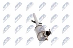 Filtre à particules / à suie, échappement NTY DPF-ME-020