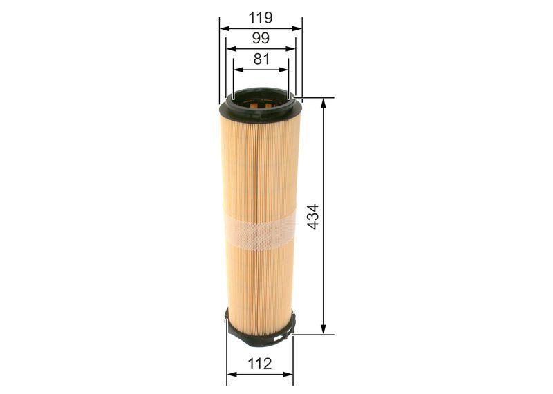 Filtre à air BOSCH 1457433334