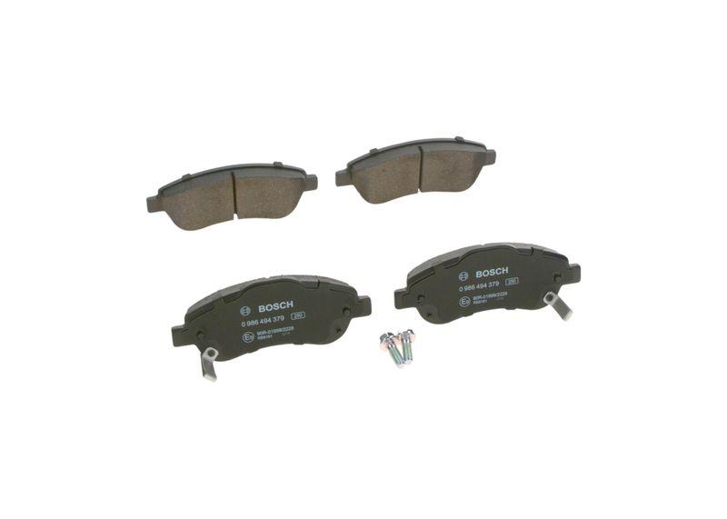 Kit de plaquettes de frein, frein à disque BOSCH 0 986 494 379