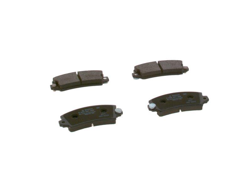 Kit de plaquettes de frein, frein à disque BOSCH 0 986 461 396