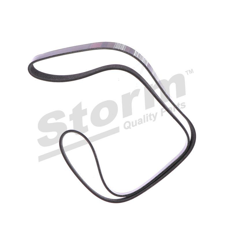 Courroie trapézoïdale à nervures STORM QUALITY PARTS STO6PK1513