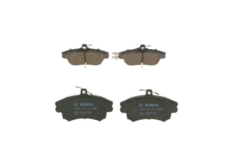 Kit de plaquettes de frein, frein à disque BOSCH 0 986 424 541