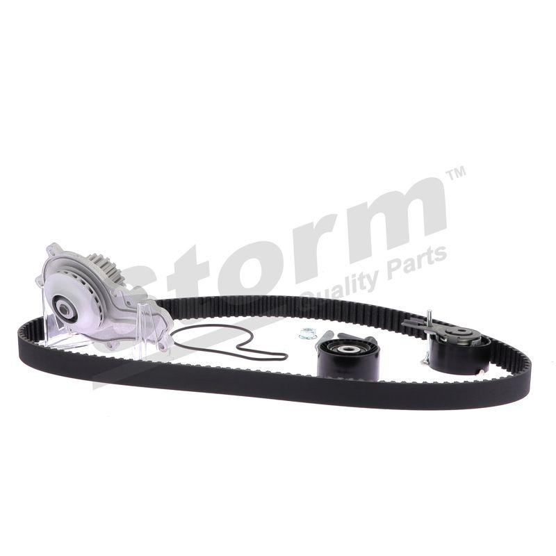 Pompe à eau + kit de courroie crantée STORM QUALITY PARTS 904487KP