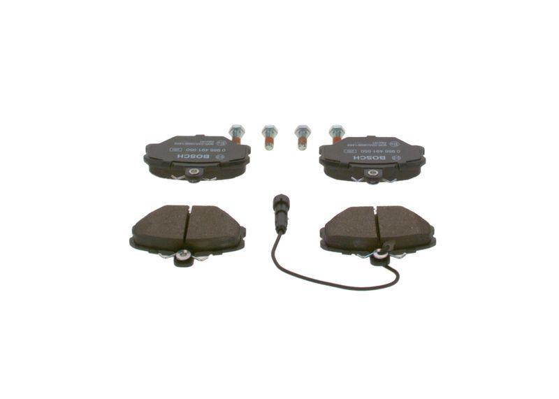 Kit de plaquettes de frein, frein à disque BOSCH 0 986 491 050