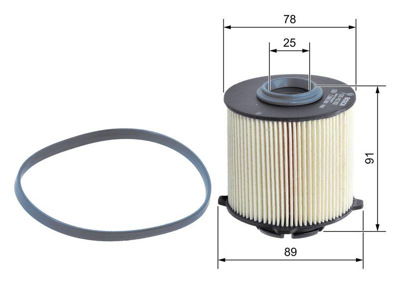 Filtre à carburant BOSCH F 026 402 062