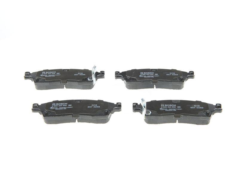 Kit de plaquettes de frein, frein à disque BOSCH 0986494858