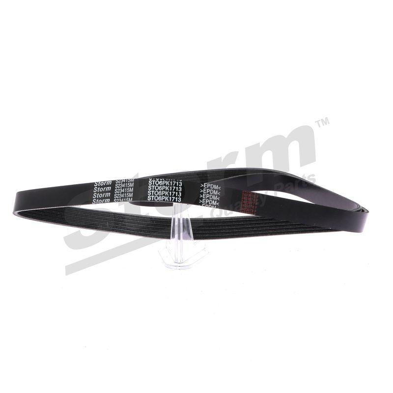 Courroie trapézoïdale à nervures STORM QUALITY PARTS STO6PK1713