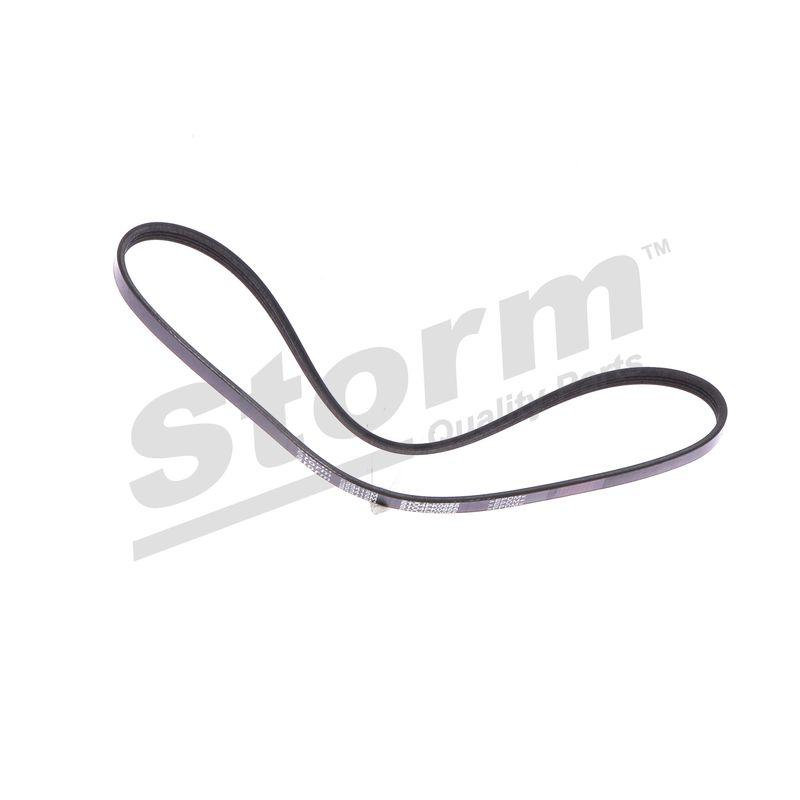 Courroie trapézoïdale à nervures STORM QUALITY PARTS STO4PK0855