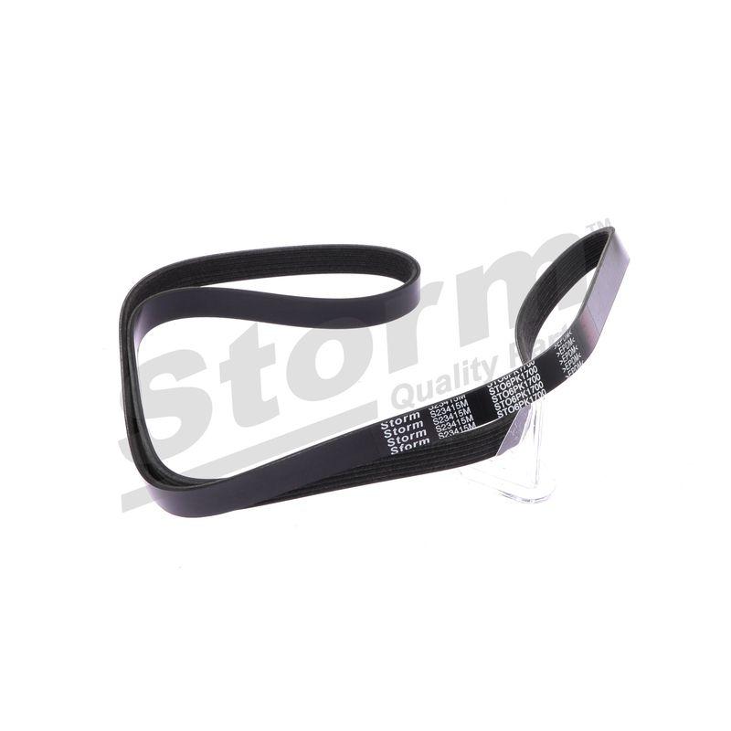 Courroie trapézoïdale à nervures STORM QUALITY PARTS STO6PK1700