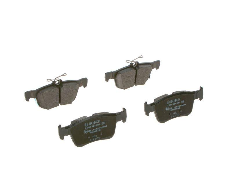 Kit de plaquettes de frein, frein à disque BOSCH 0 986 424 807