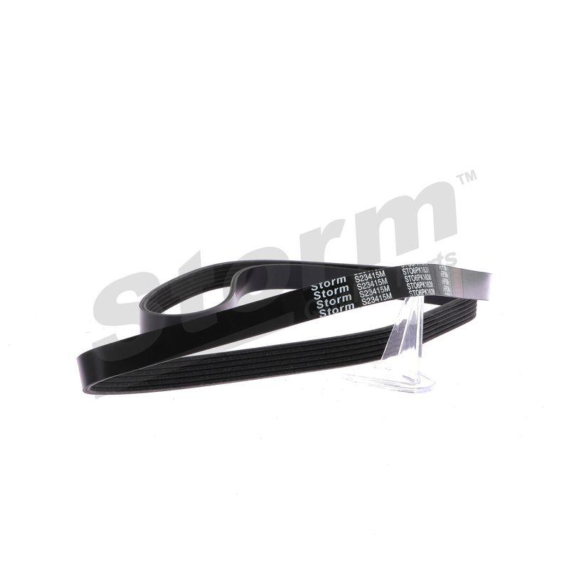 Courroie trapézoïdale à nervures STORM QUALITY PARTS STO6PK1638