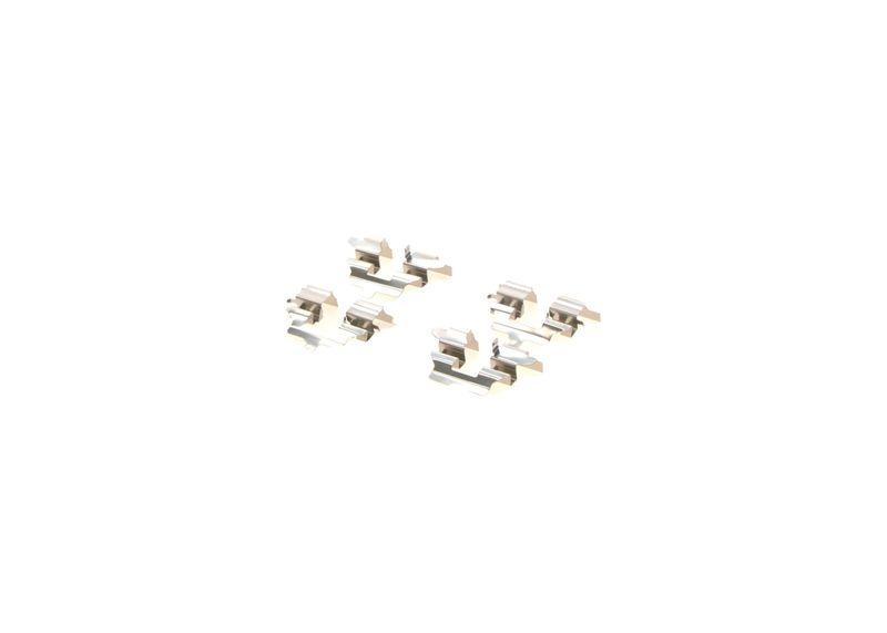 Kit d'accessoires, plaquette de frein à disque BOSCH 1 987 474 715
