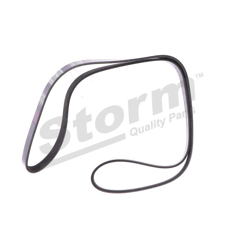 Courroie trapézoïdale à nervures STORM QUALITY PARTS STO6PK1600