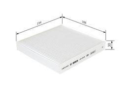 Filtre, air de l'habitacle BOSCH 1987435005