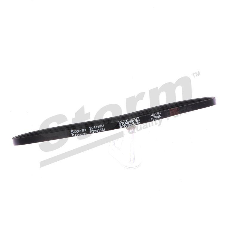 Courroie trapézoïdale à nervures STORM QUALITY PARTS STO3PK0750