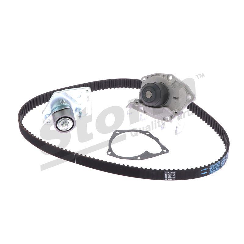 Pompe à eau + kit de courroie crantée STORM QUALITY PARTS 904509KP