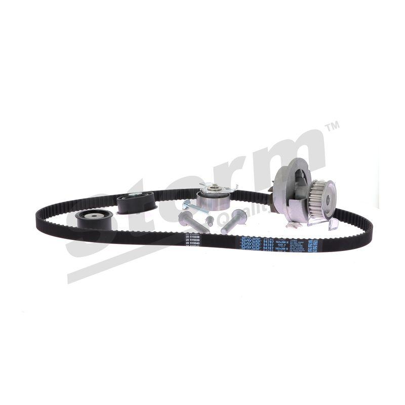Pompe à eau + kit de courroie crantée STORM QUALITY PARTS 904388KP