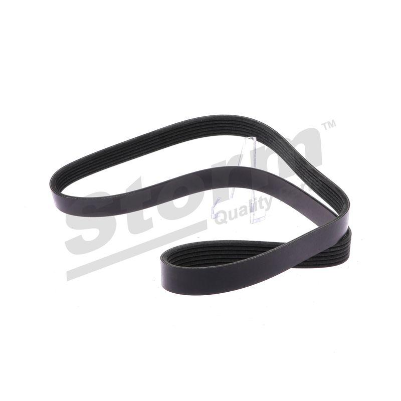 Courroie trapézoïdale à nervures STORM QUALITY PARTS STO6PK1125