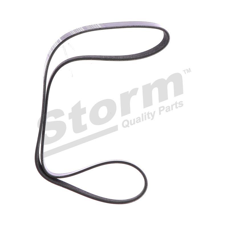 Courroie trapézoïdale à nervures STORM QUALITY PARTS STO6PK1200