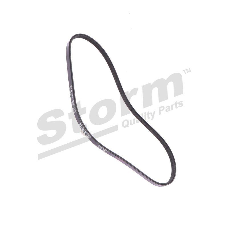 Courroie trapézoïdale à nervures STORM QUALITY PARTS STO3PK0750