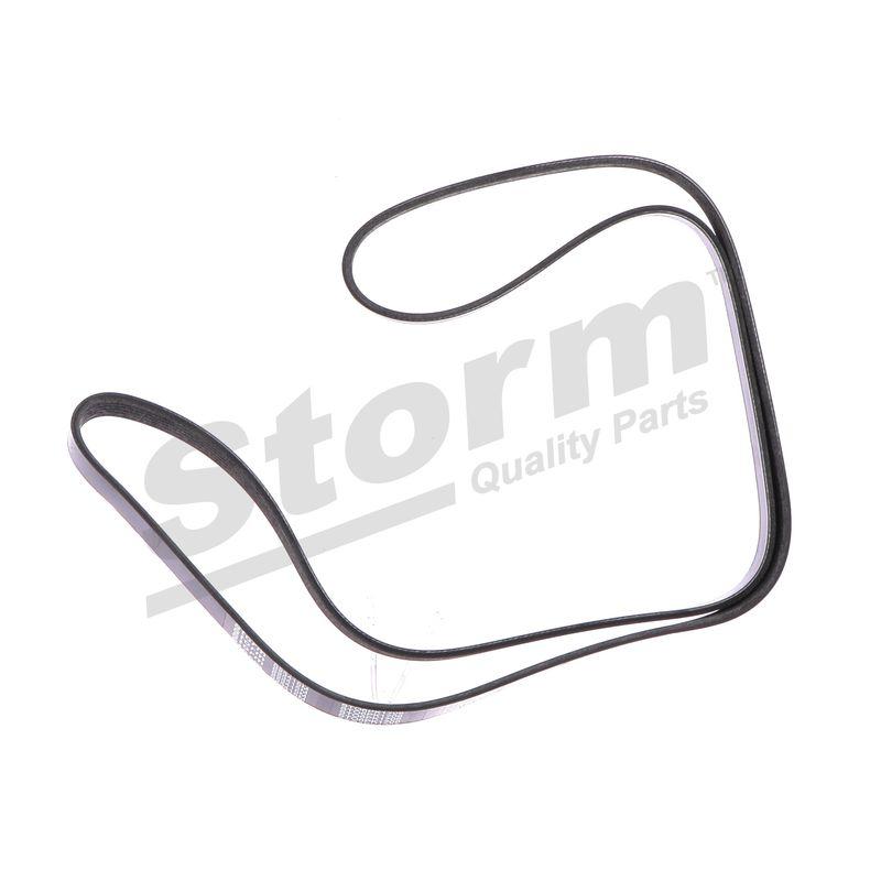 Courroie trapézoïdale à nervures STORM QUALITY PARTS STO6PK1708