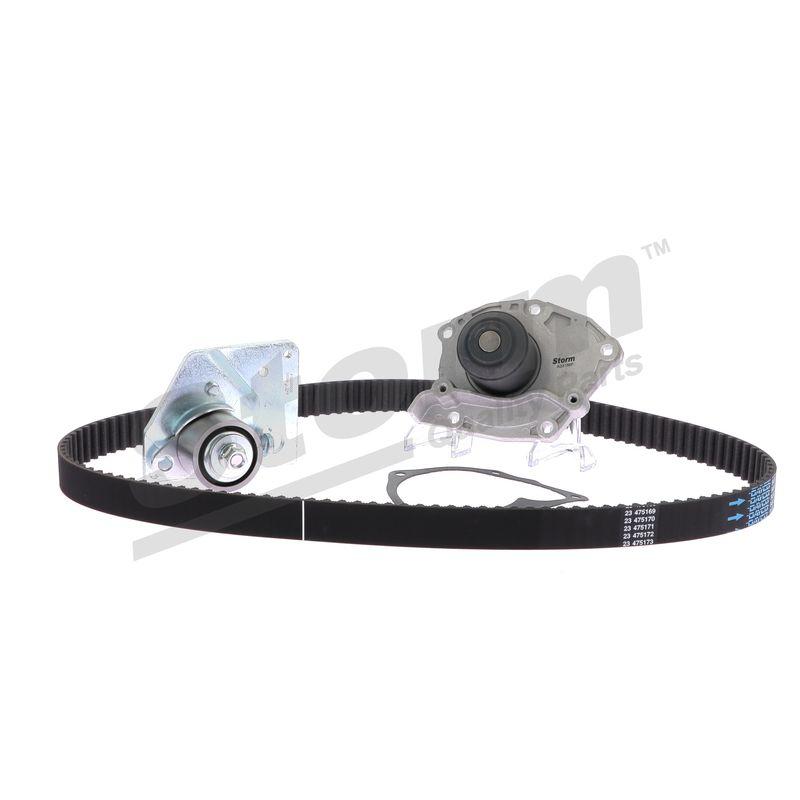 Pompe à eau + kit de courroie crantée STORM QUALITY PARTS 904509KP