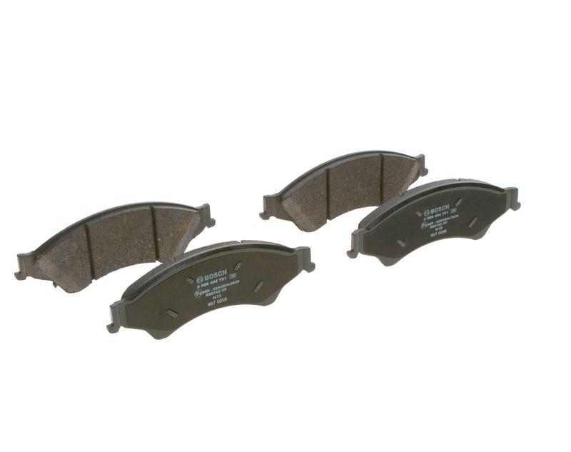 Kit de plaquettes de frein, frein à disque BOSCH 0 986 494 791
