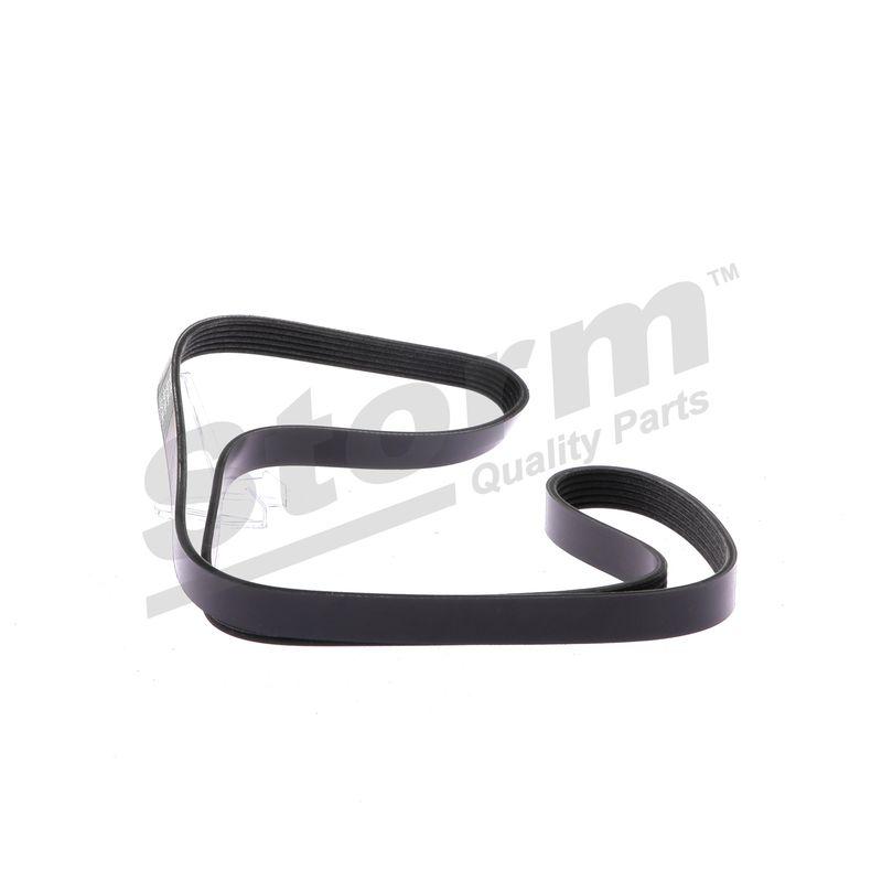 Courroie trapézoïdale à nervures STORM QUALITY PARTS STO6PK1638