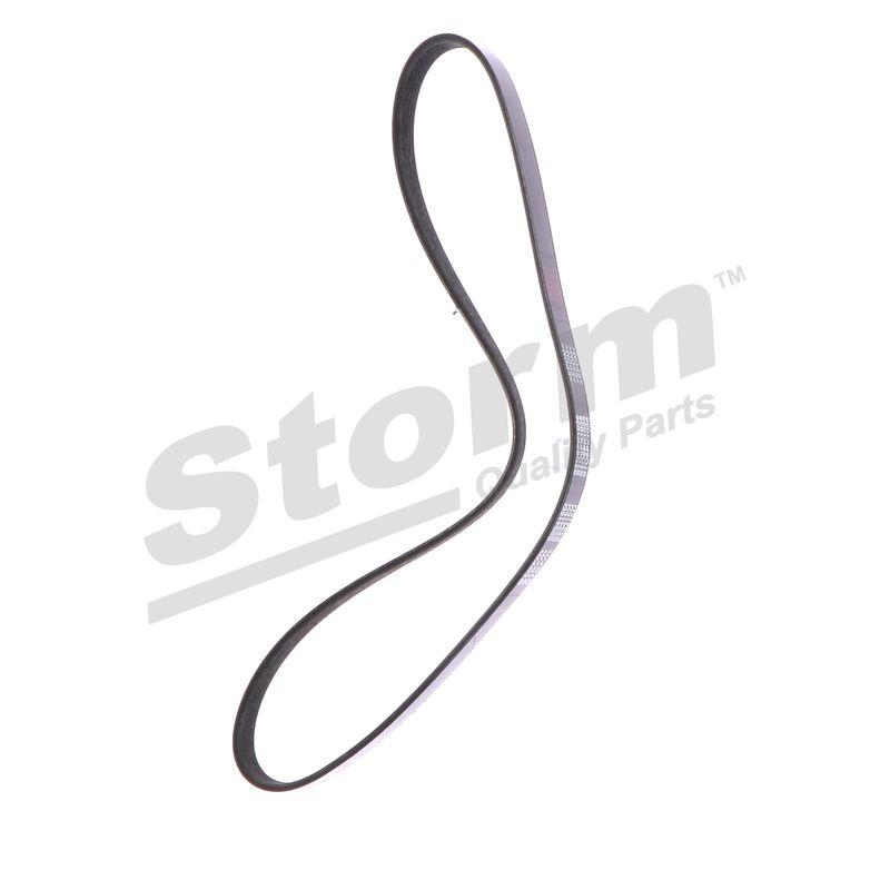 Courroie trapézoïdale à nervures STORM QUALITY PARTS STO6PK1038