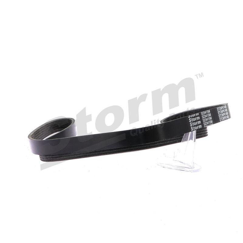 Courroie trapézoïdale à nervures STORM QUALITY PARTS STO6PK1400