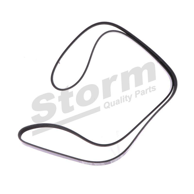 Courroie trapézoïdale à nervures STORM QUALITY PARTS STO5PK1750