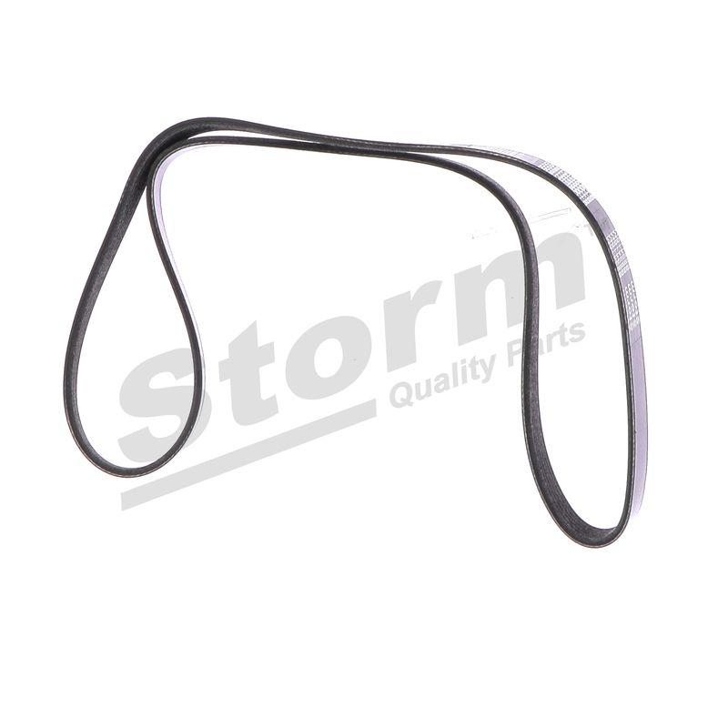 Courroie trapézoïdale à nervures STORM QUALITY PARTS STO6PK1200