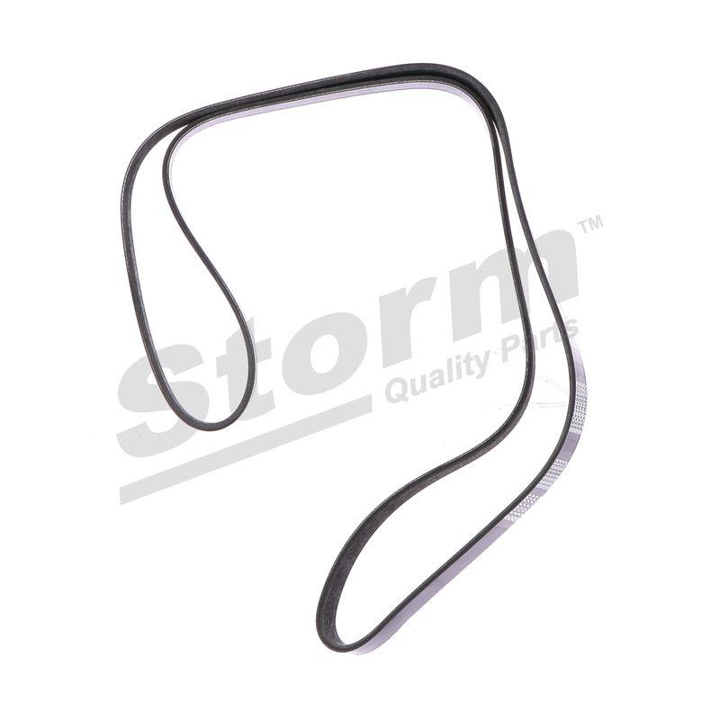 Courroie trapézoïdale à nervures STORM QUALITY PARTS STO6PK1708
