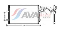 Condenseur, climatisation AVA QUALITY COOLING FDA5367