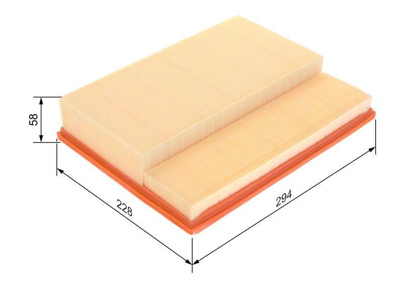 Filtre à air BOSCH 1457433752
