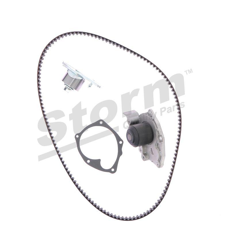 Pompe à eau + kit de courroie crantée STORM QUALITY PARTS 904509KP