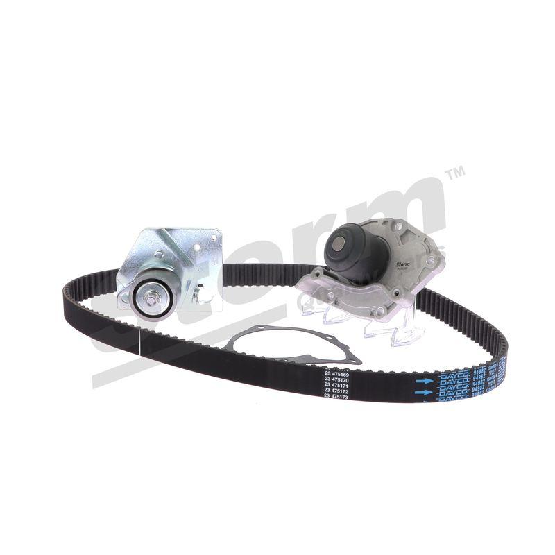 Pompe à eau + kit de courroie crantée STORM QUALITY PARTS 904509KP