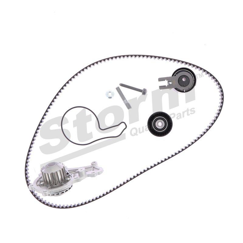 Pompe à eau + kit de courroie crantée STORM QUALITY PARTS 904487KP