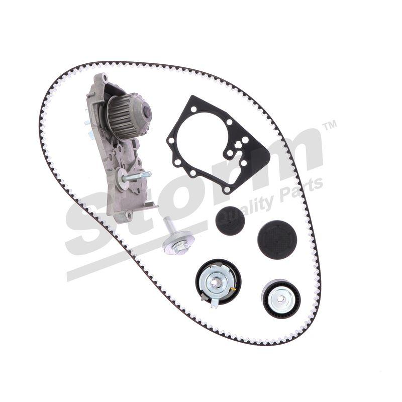 Pompe à eau + kit de courroie crantée STORM QUALITY PARTS 914560KP