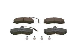 Kit de plaquettes de frein, frein à disque BOSCH 0986467411