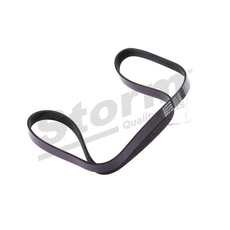Courroie trapézoïdale à nervures STORM QUALITY PARTS STO6PK1438