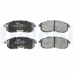 Kit de plaquettes de frein, frein à disque DELPHI LP3245