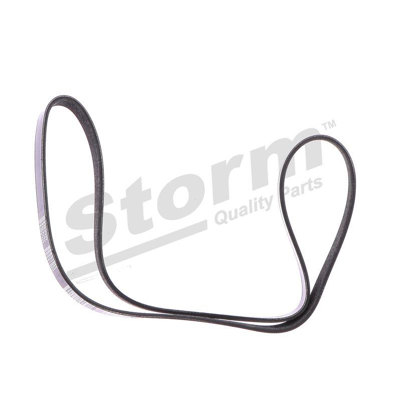 Courroie trapézoïdale à nervures STORM QUALITY PARTS STO6PK1200